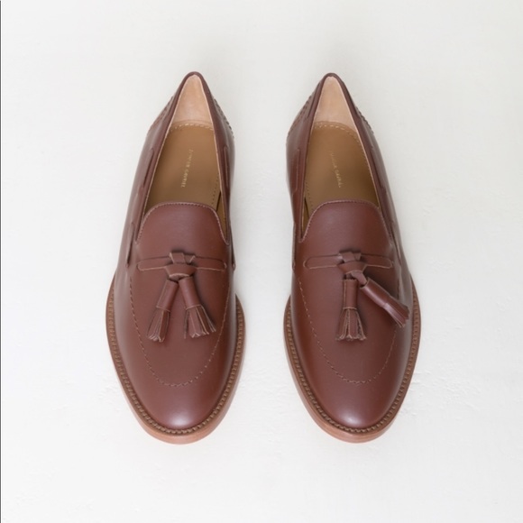 Mansur Gavriel Shoes - New Mansur Gavriel Double Tassel Leather Loafers